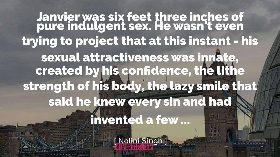Attractiveness quotes by Nalini Singh