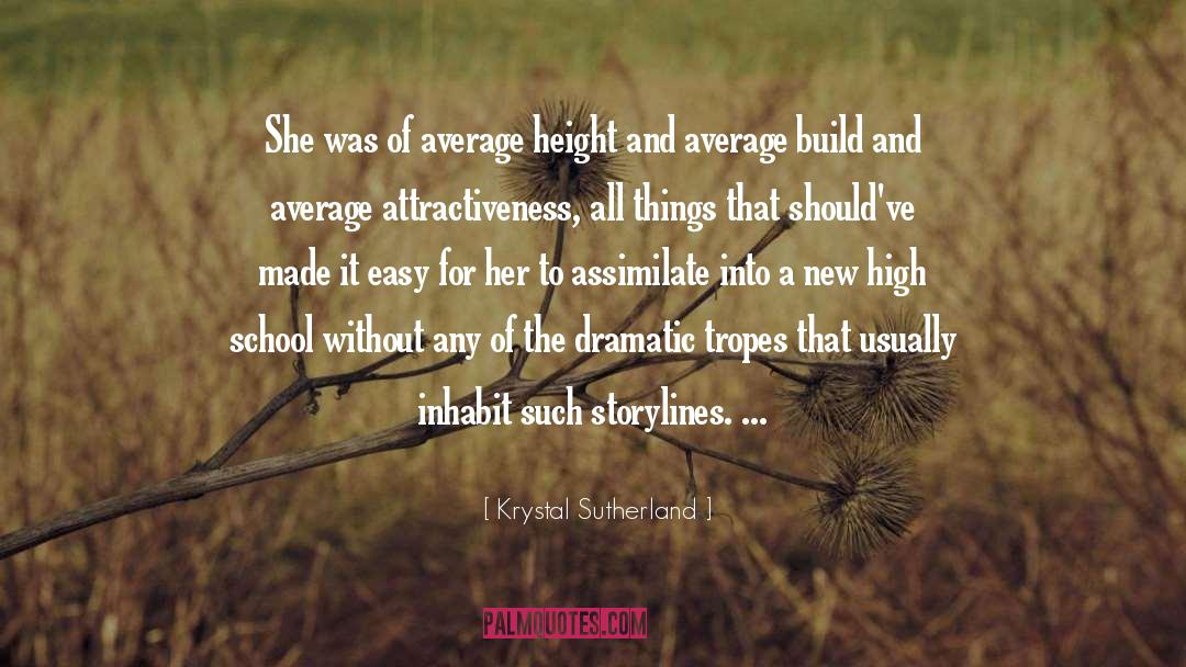 Attractiveness quotes by Krystal Sutherland