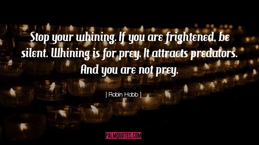 Attracts quotes by Robin Hobb