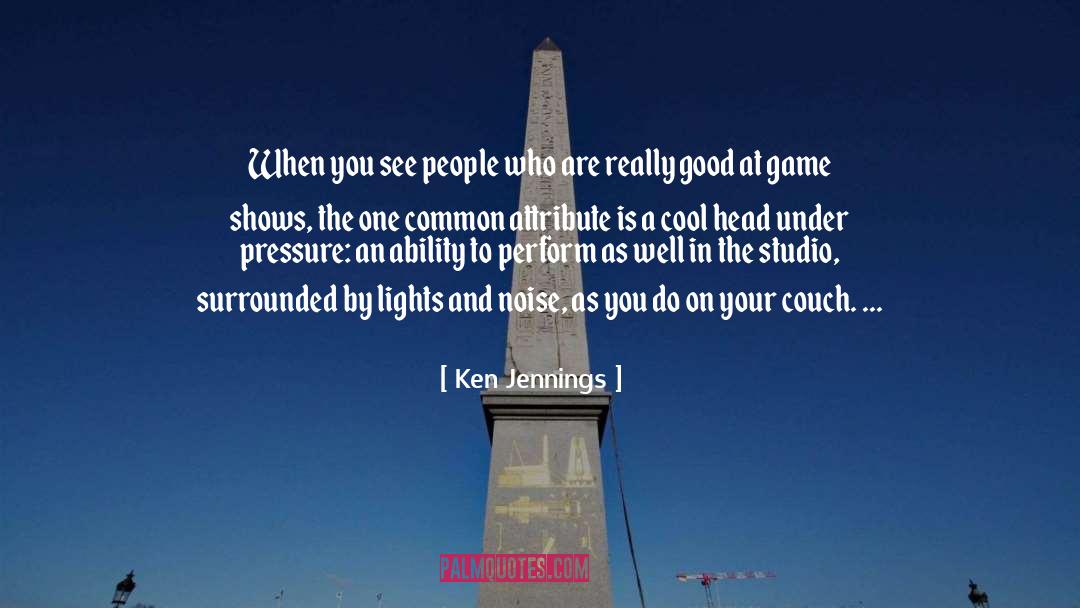 Attribute quotes by Ken Jennings