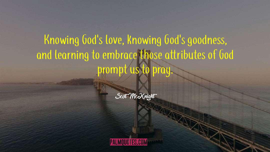 Attributes Of God quotes by Scot McKnight