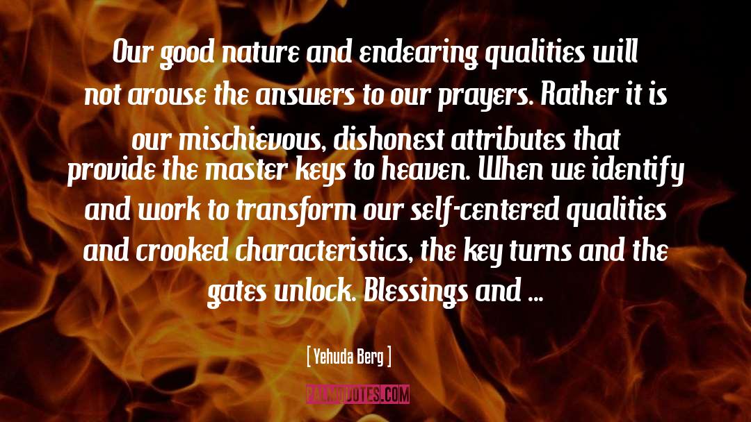 Attributes quotes by Yehuda Berg