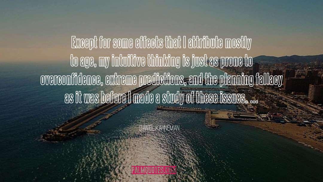 Attributes quotes by Daniel Kahneman