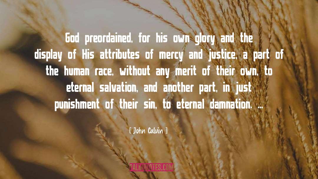 Attributes quotes by John Calvin