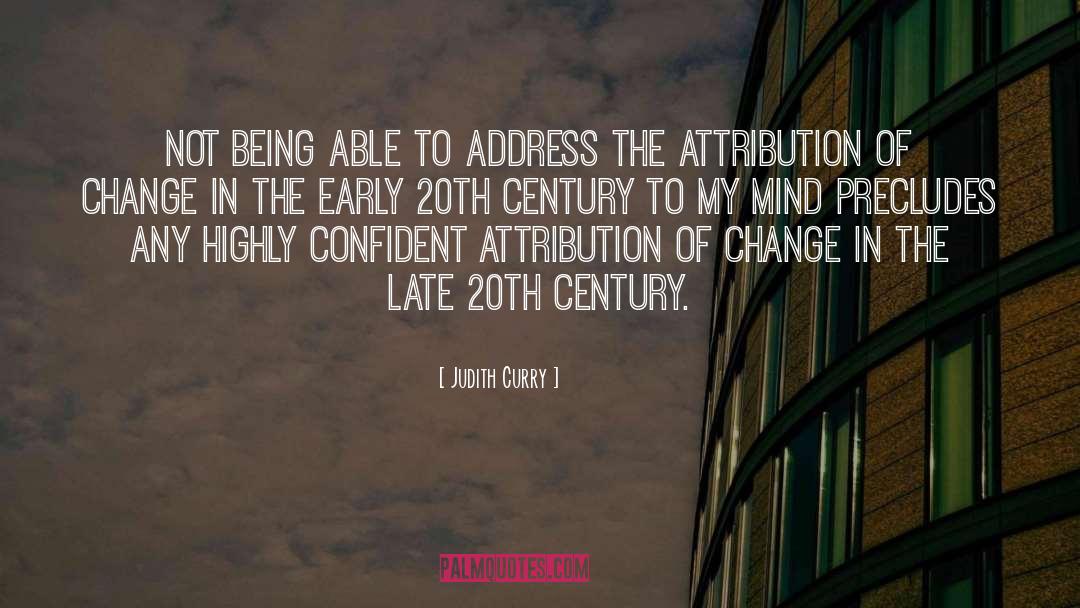 Attribution quotes by Judith Curry