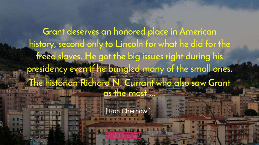 Attroney General quotes by Ron Chernow