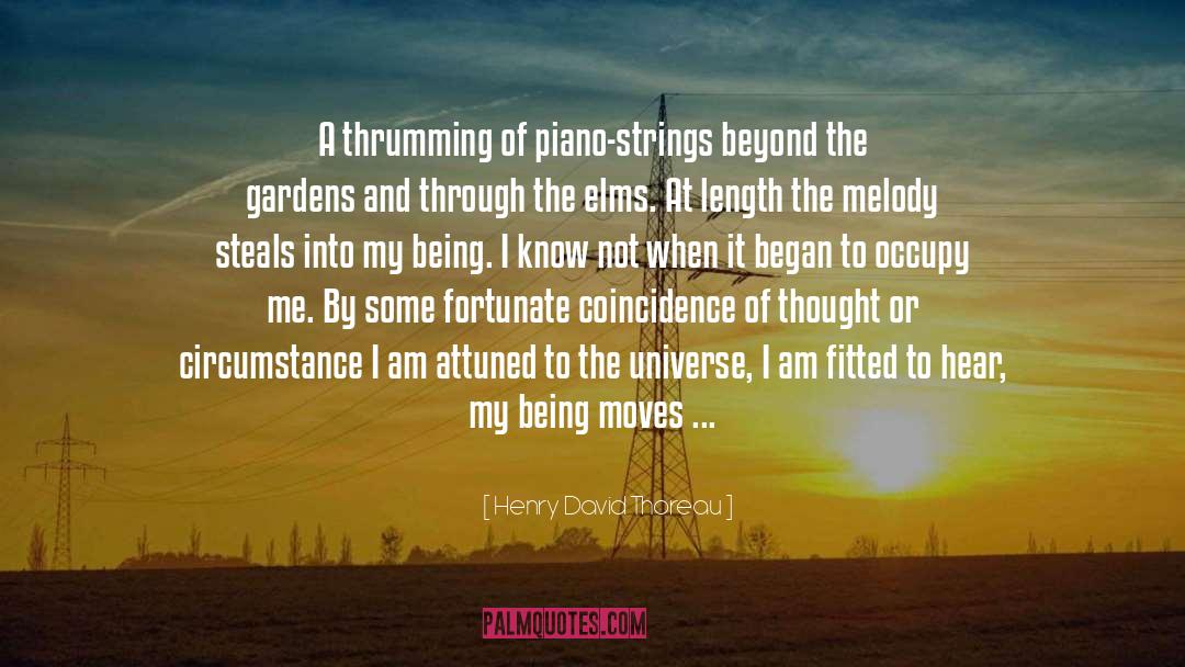 Attuned quotes by Henry David Thoreau