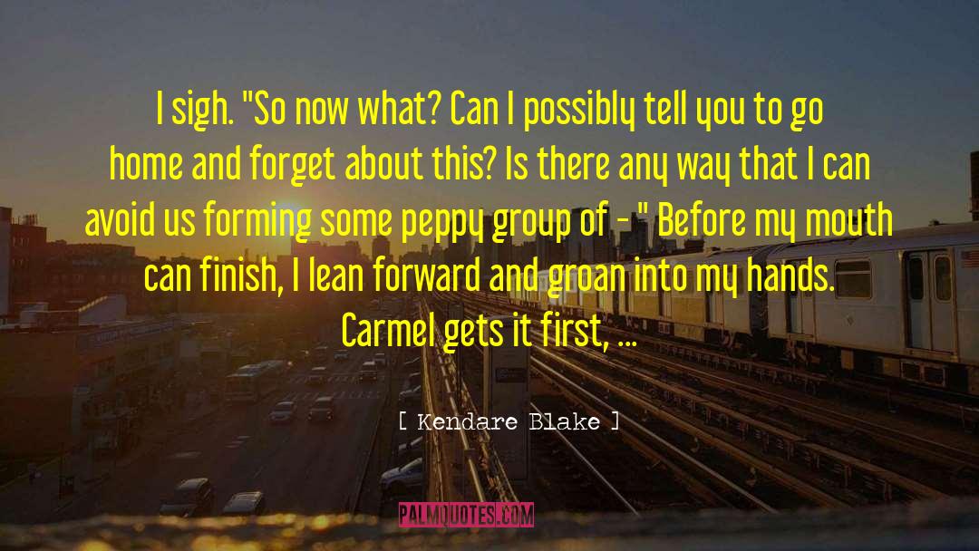 Aubergine Carmel quotes by Kendare Blake
