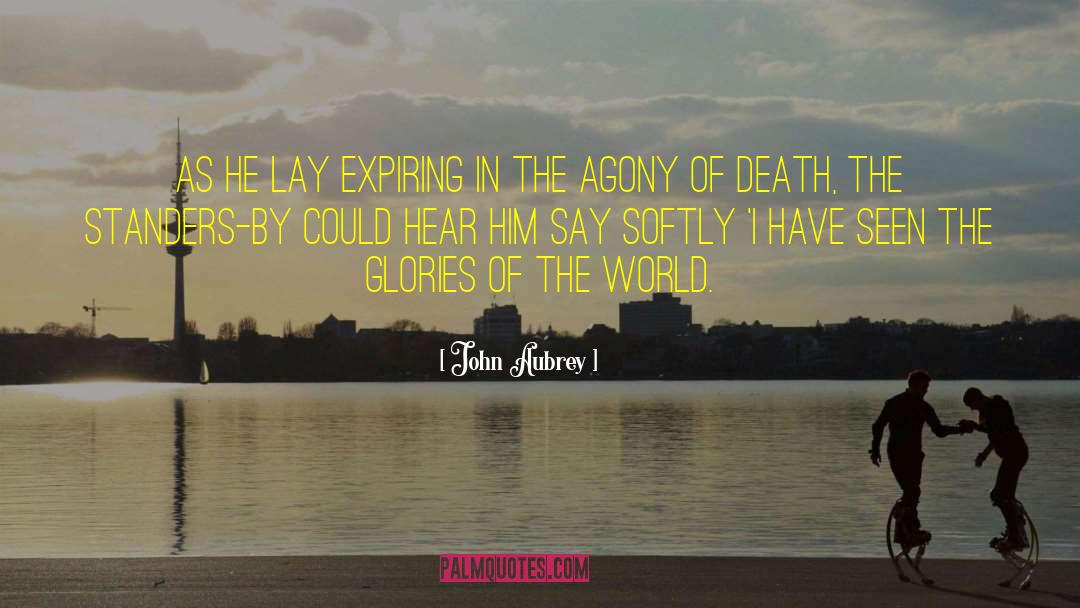 Aubrey Beardsley quotes by John Aubrey