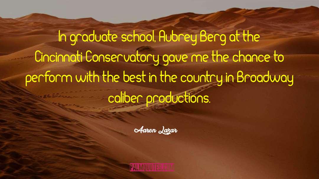 Aubrey Everhart quotes by Aaron Lazar