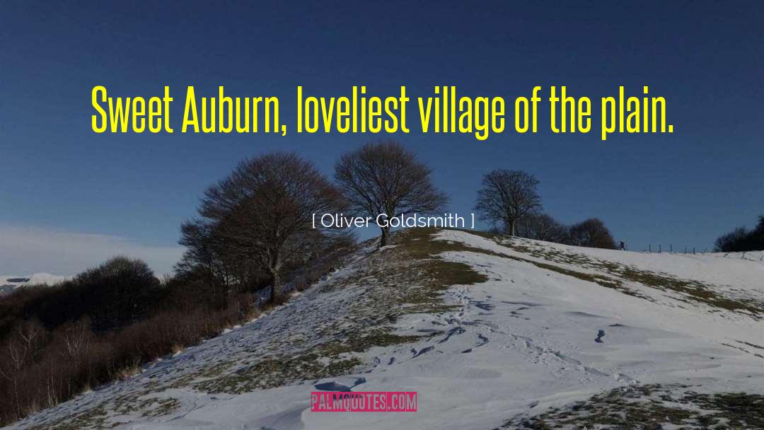 Auburn quotes by Oliver Goldsmith