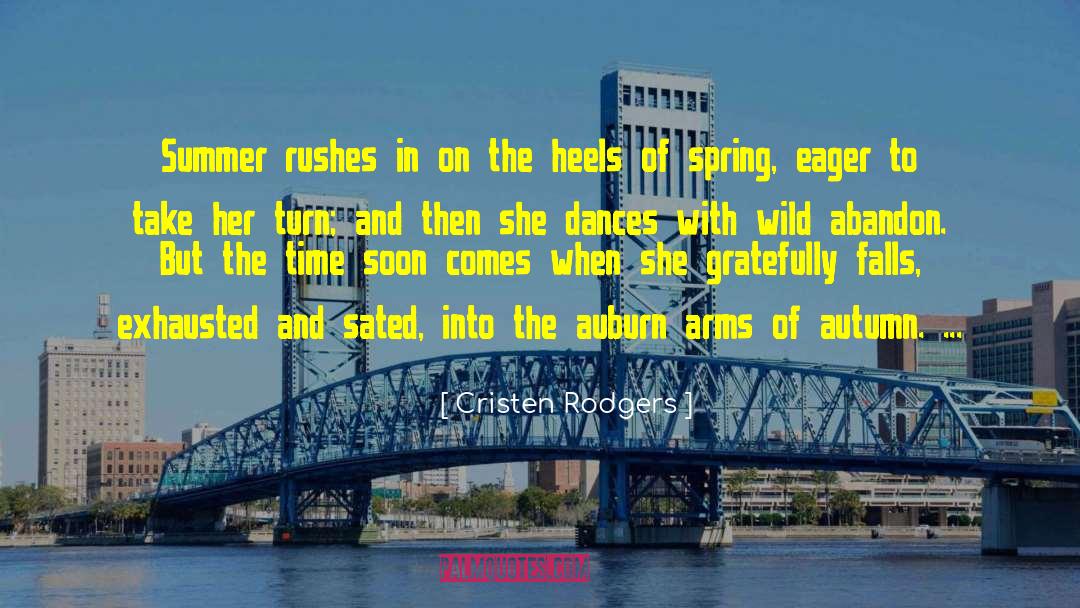 Auburn quotes by Cristen Rodgers