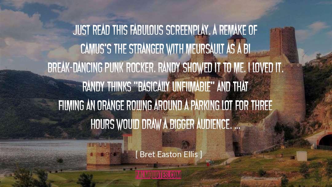 Audience quotes by Bret Easton Ellis