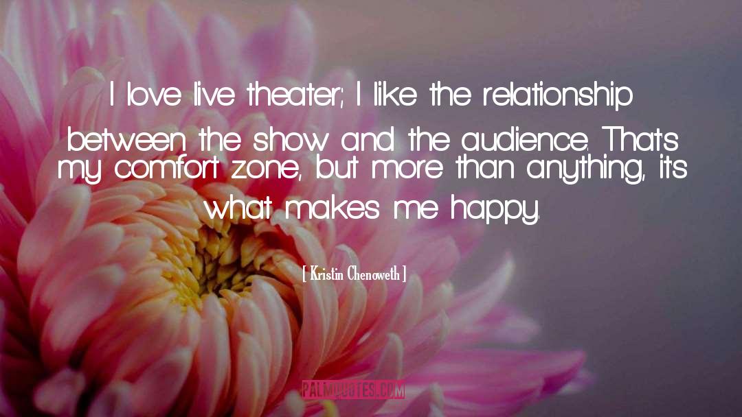 Audience Theory quotes by Kristin Chenoweth