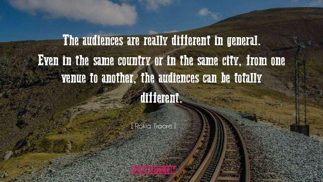 Audiences quotes by Rokia Traore