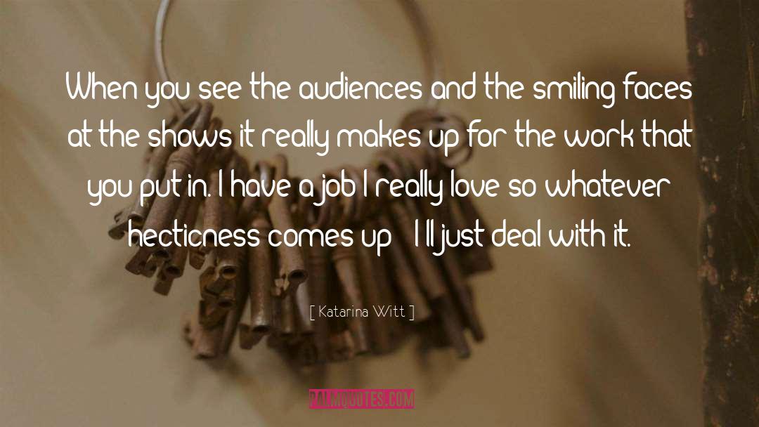 Audiences quotes by Katarina Witt