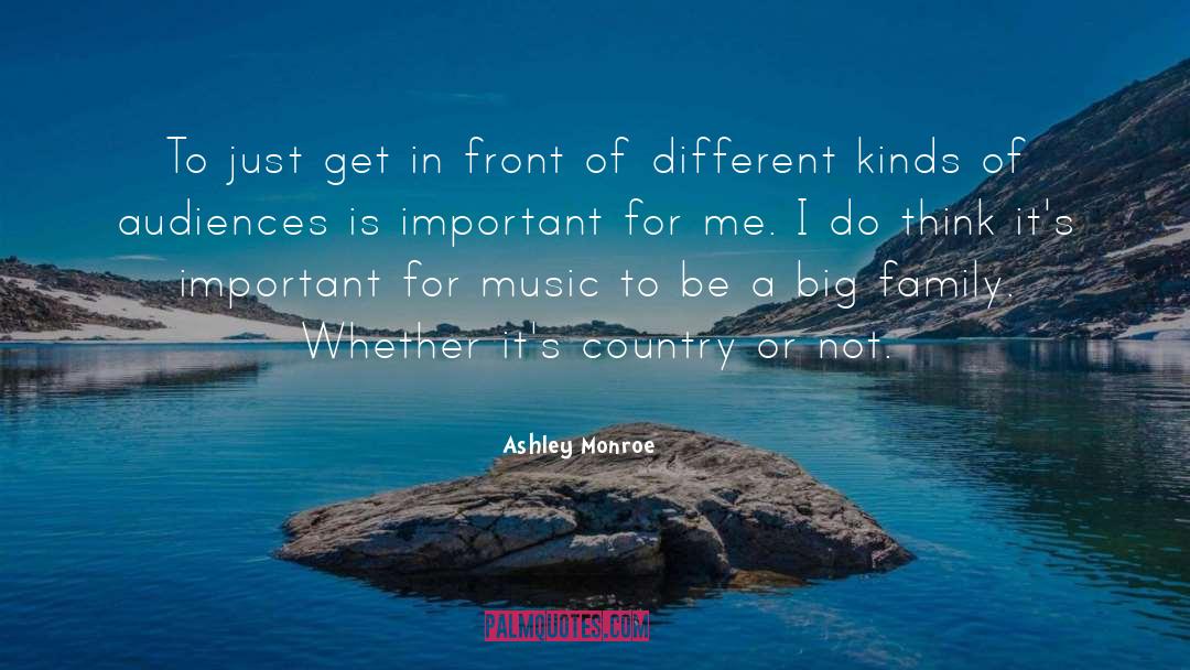 Audiences quotes by Ashley Monroe