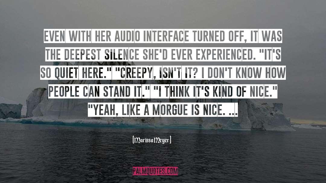 Audio quotes by Marissa Meyer