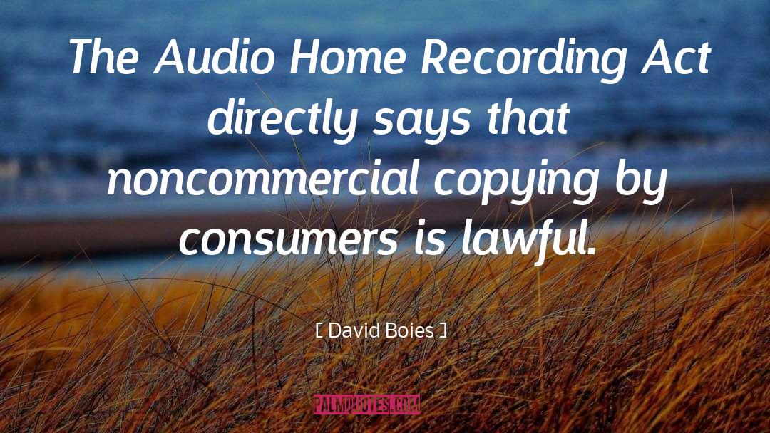 Audio quotes by David Boies