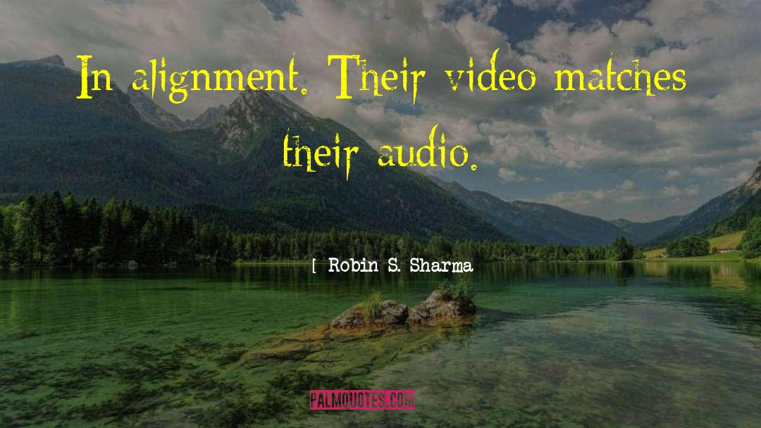 Audio quotes by Robin S. Sharma