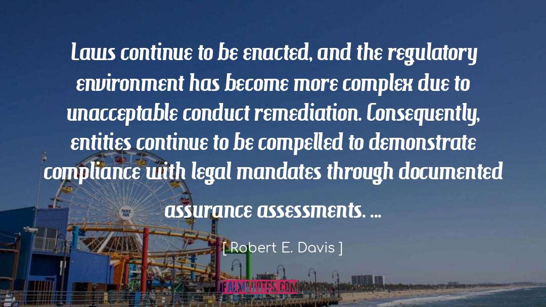 Audit quotes by Robert E. Davis