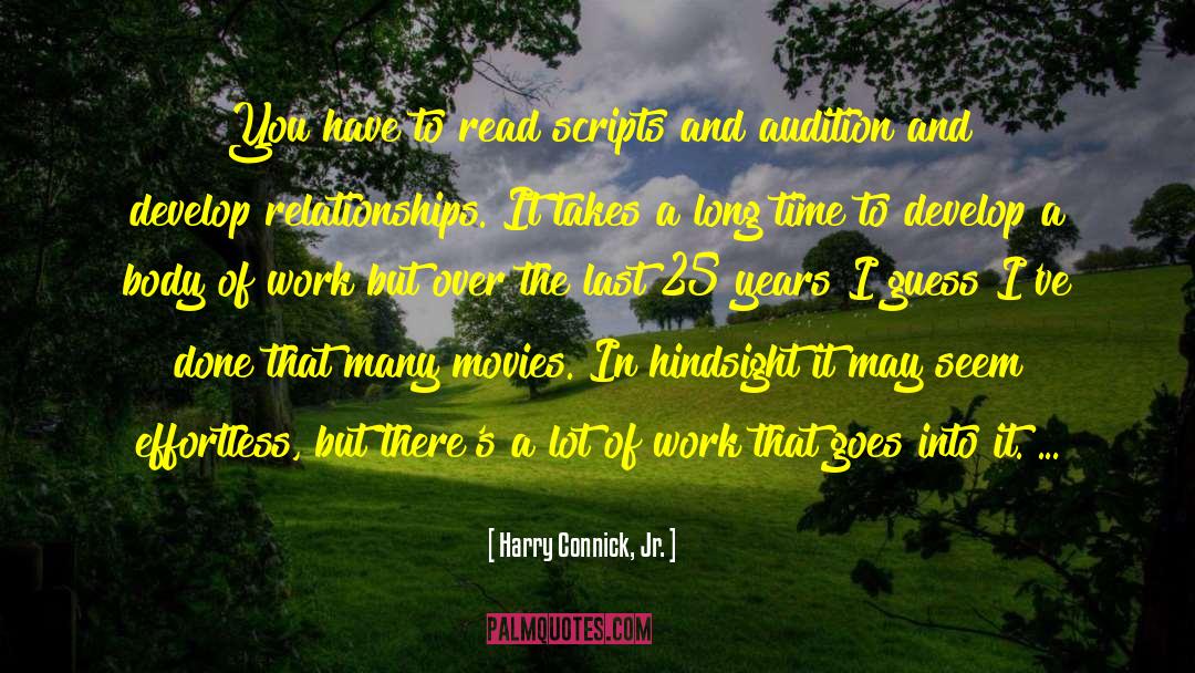 Audition quotes by Harry Connick, Jr.