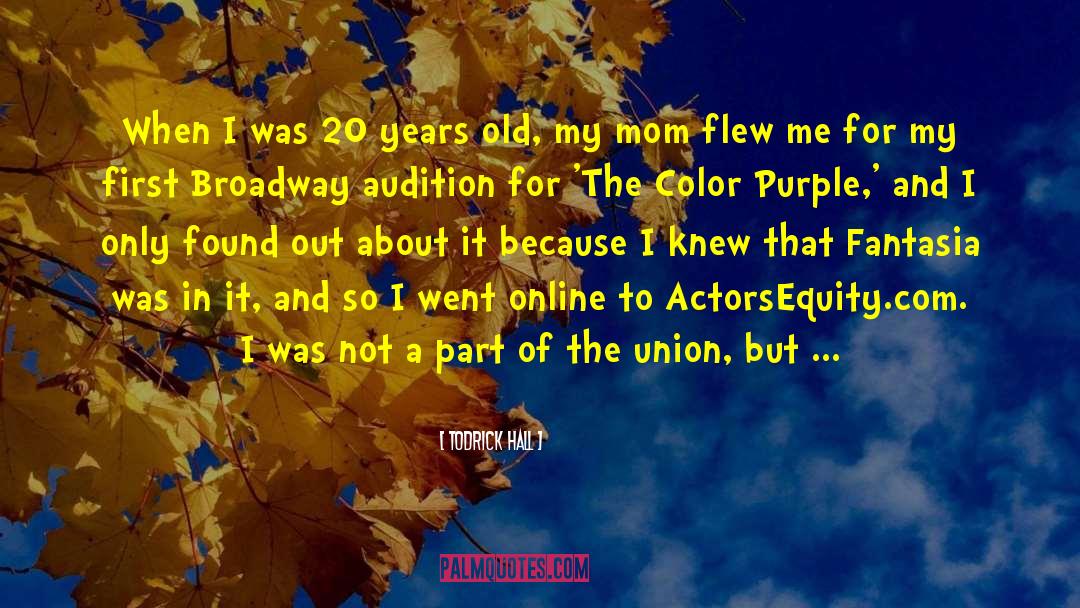 Audition quotes by Todrick Hall