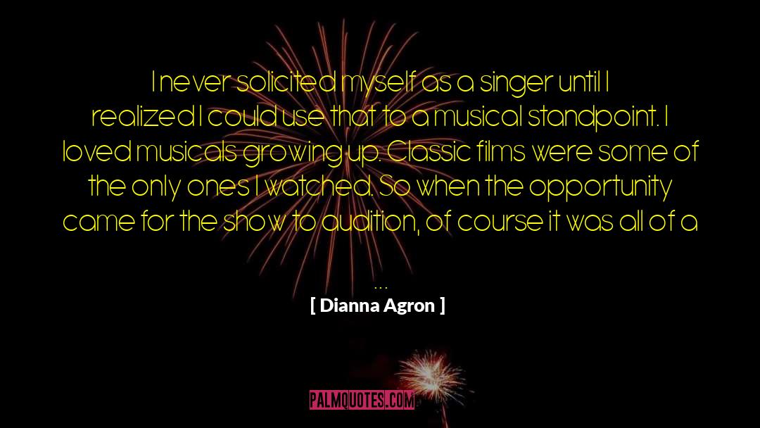 Audition quotes by Dianna Agron