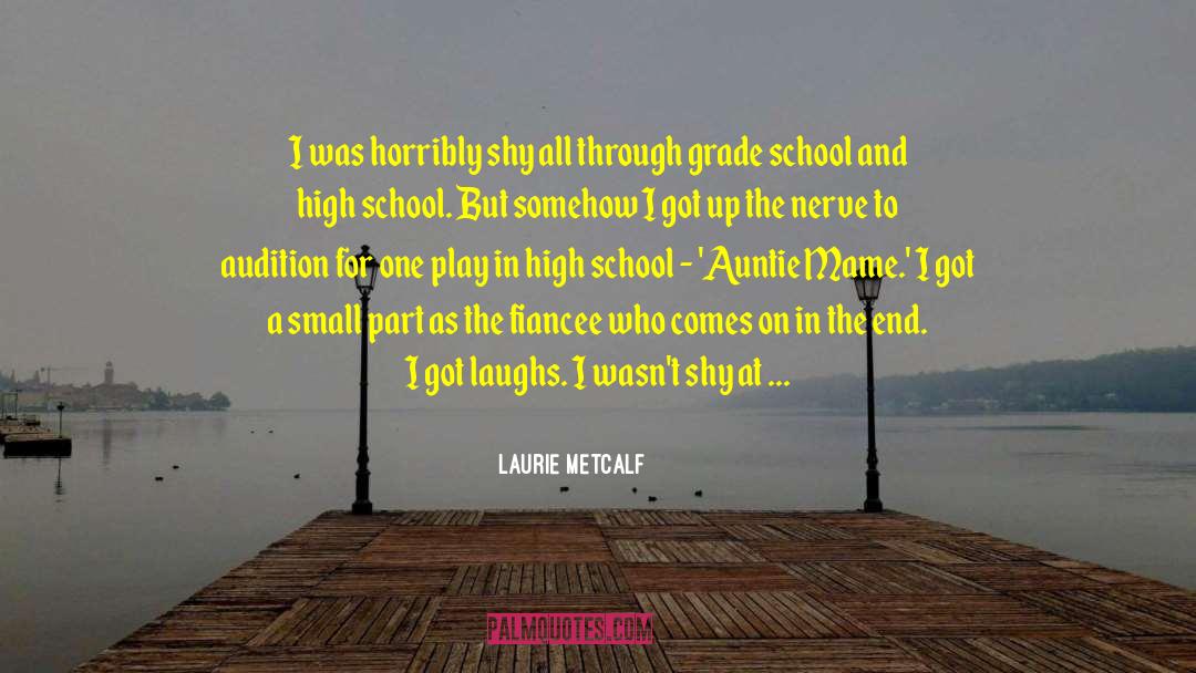 Audition quotes by Laurie Metcalf