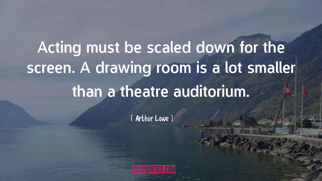 Auditorium quotes by Arthur Lowe