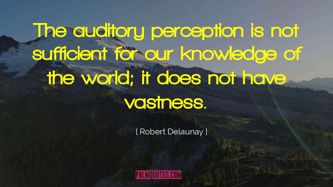 Auditory quotes by Robert Delaunay
