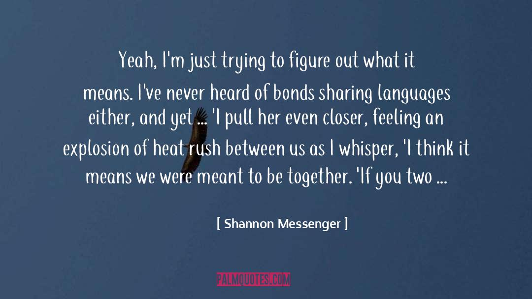 Audra quotes by Shannon Messenger