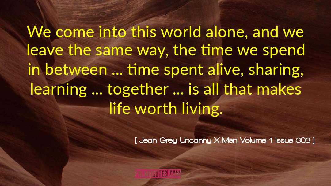 Audrey Grey quotes by Jean Grey Uncanny X-Men Volume 1 Issue 303