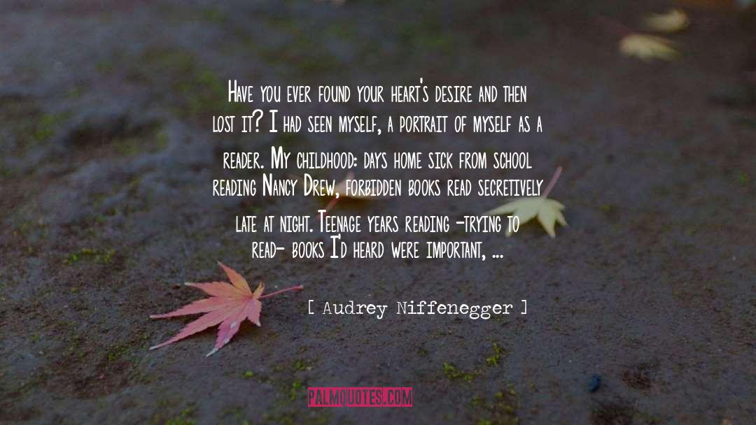 Audrey Niffenegger quotes by Audrey Niffenegger