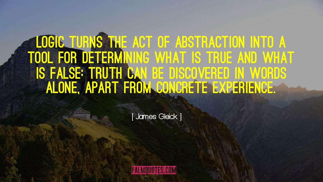 Augelli Concrete quotes by James Gleick