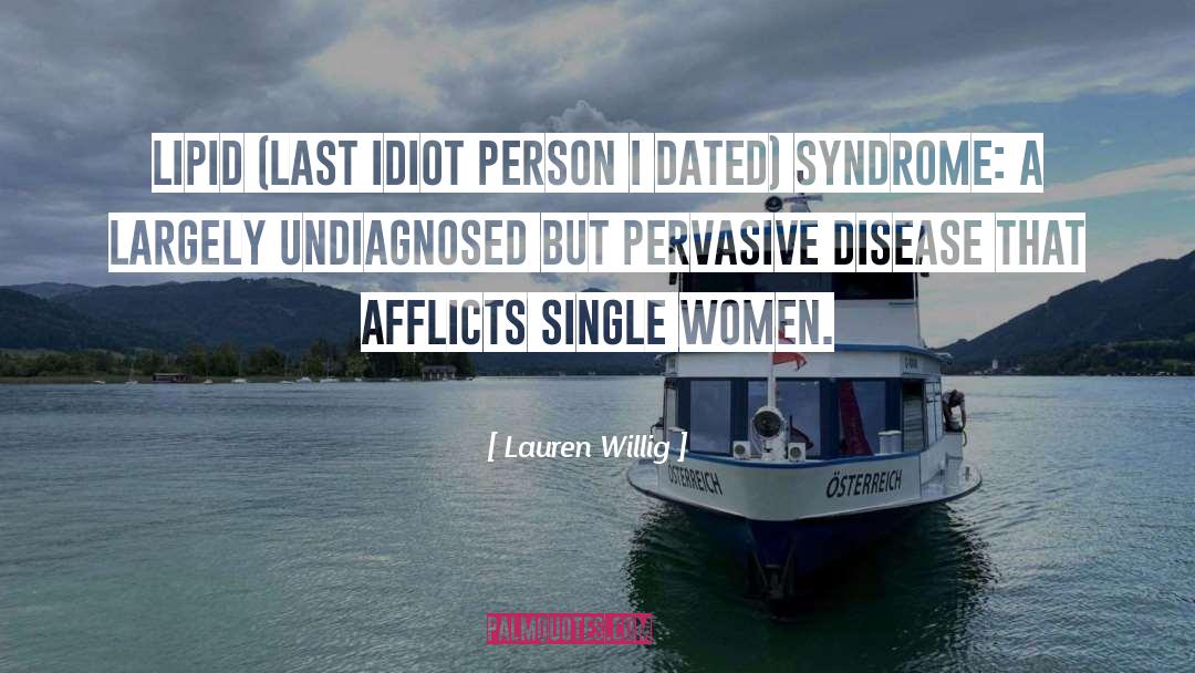 Augsburger Syndrome quotes by Lauren Willig