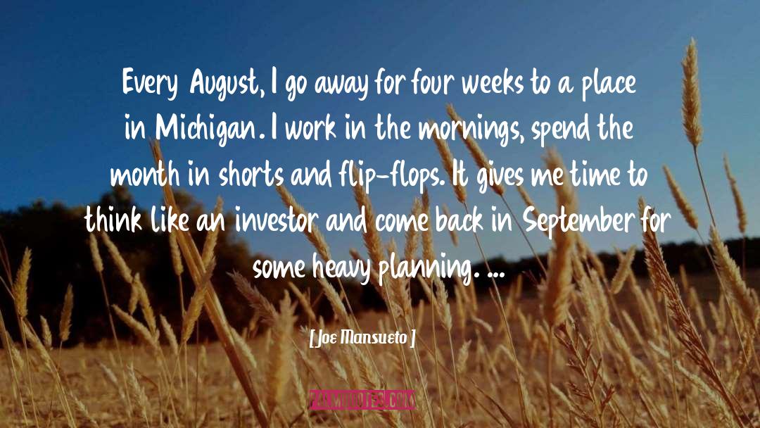 August An Indian Story quotes by Joe Mansueto