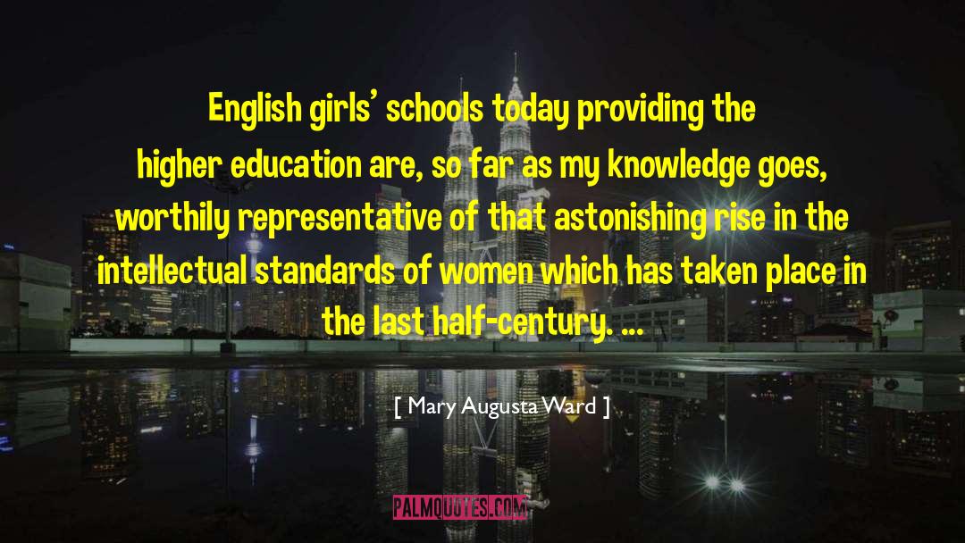 Augusta quotes by Mary Augusta Ward