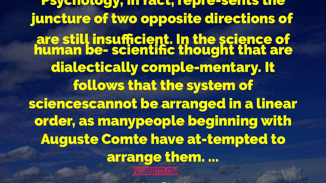 Auguste Comte quotes by Jean Piaget