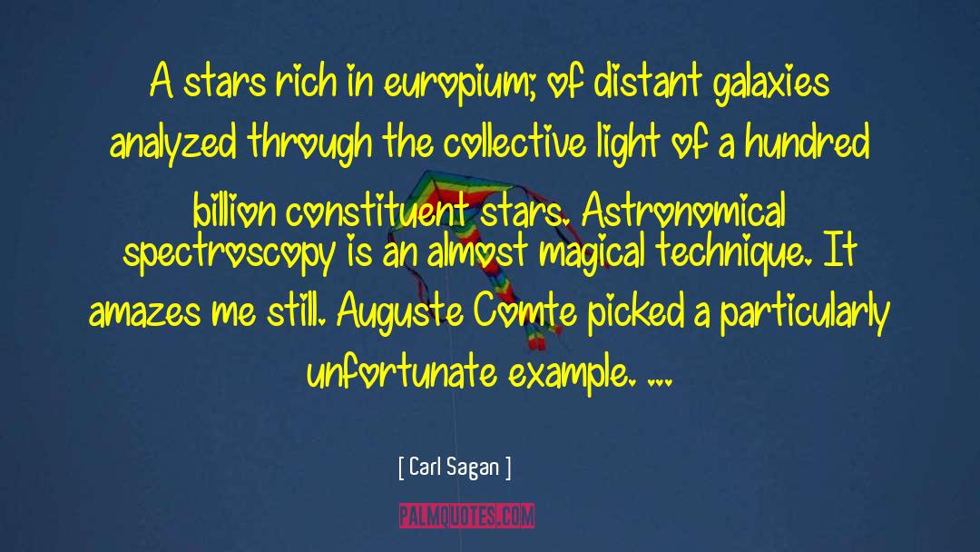 Auguste Comte quotes by Carl Sagan