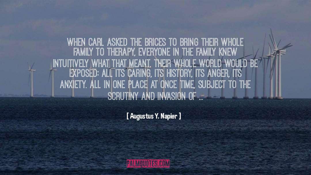 Augustus Caesar quotes by Augustus Y. Napier