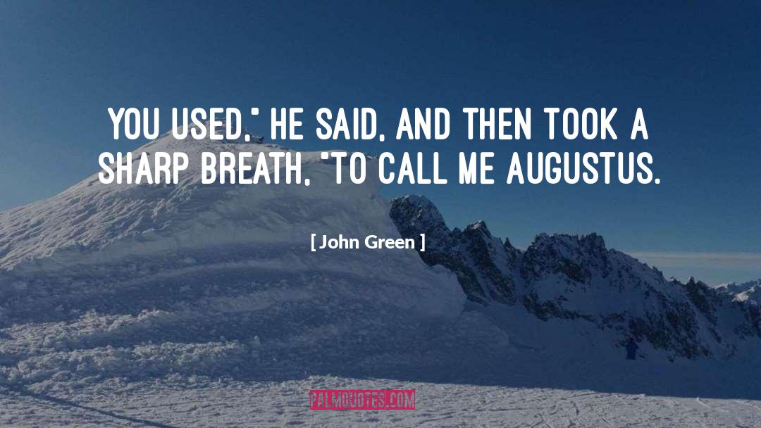 Augustus Troy quotes by John Green