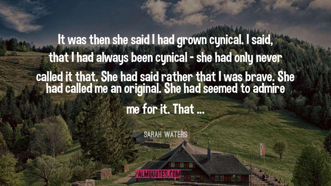 Augutus Waters quotes by Sarah Waters