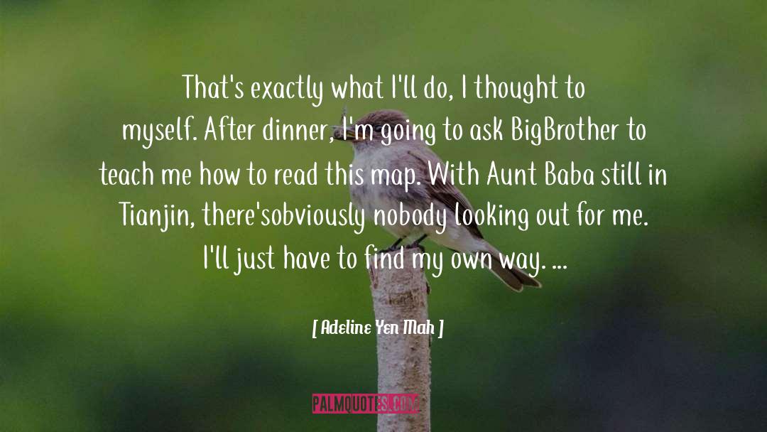 Aunt Baba quotes by Adeline Yen Mah