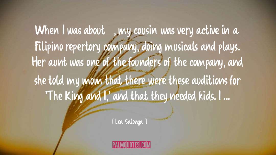 Aunt Libby quotes by Lea Salonga