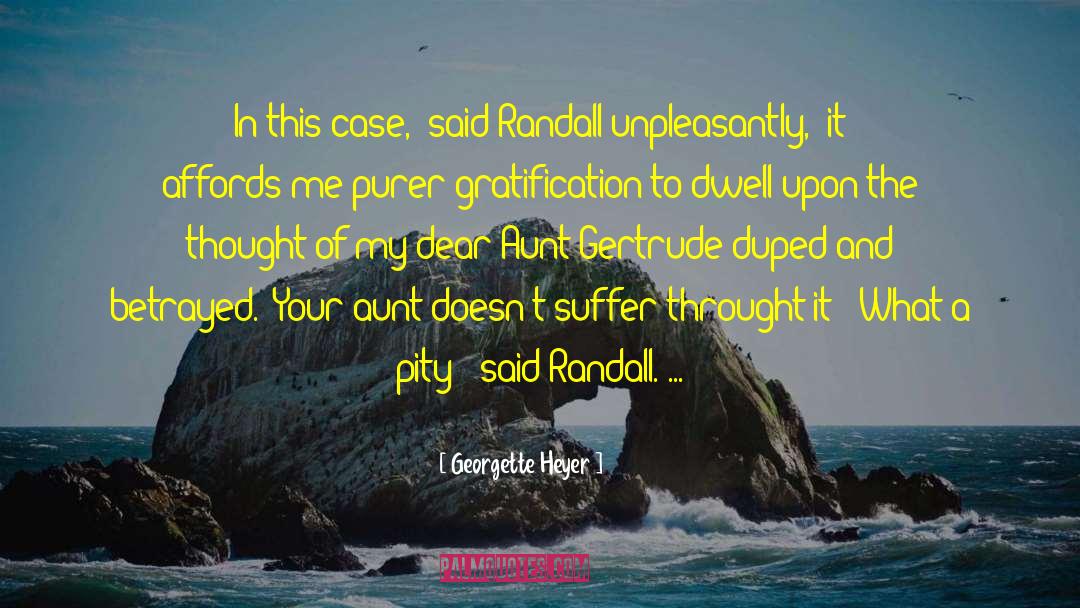 Aunt Lil quotes by Georgette Heyer