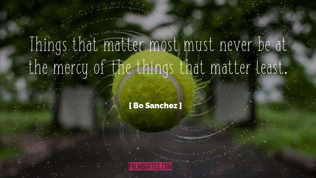 Aunt Mercy quotes by Bo Sanchez