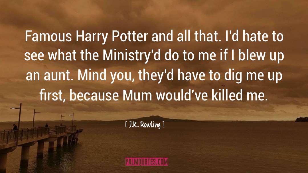 Aunt quotes by J.K. Rowling