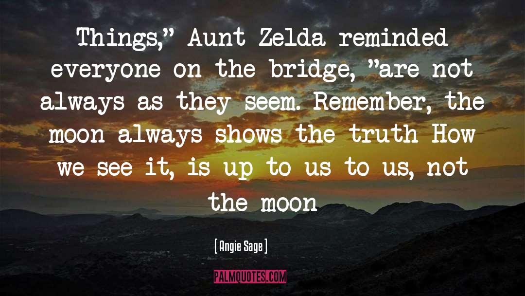 Aunt quotes by Angie Sage