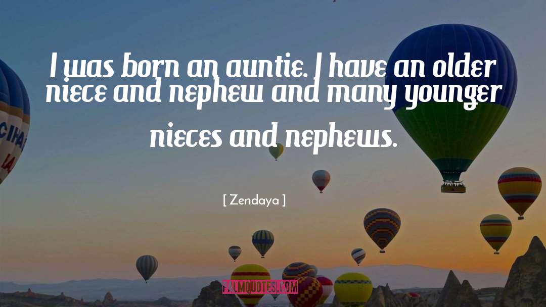 Auntie quotes by Zendaya